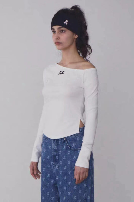 Street Style One Shoulder Top