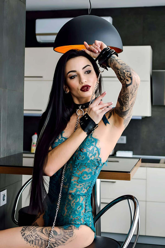 Handcuff & Leash Set