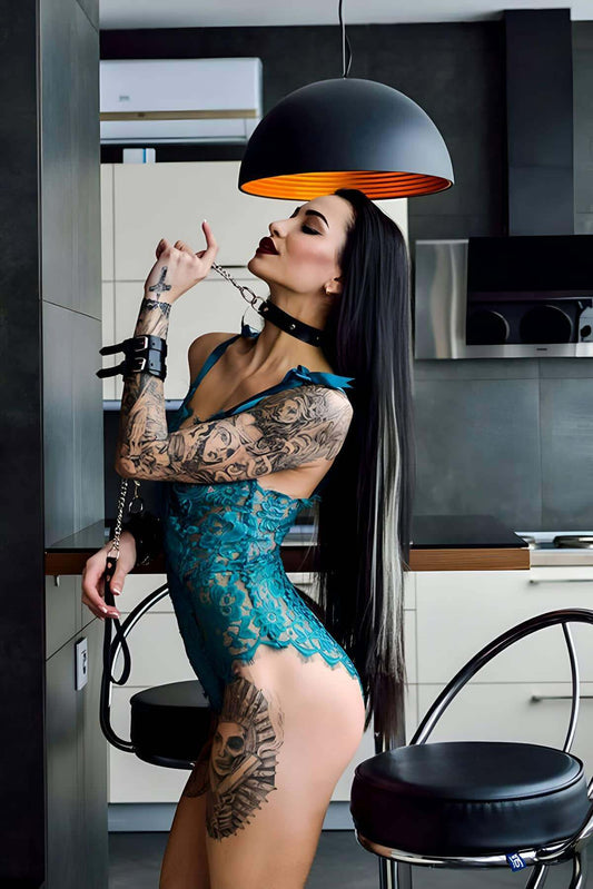 Handcuff & Leash Set