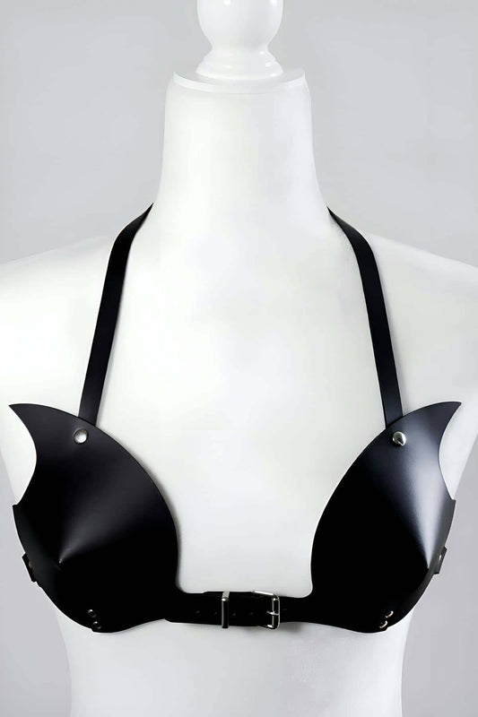 Jacket Inside Leather Bra, Stylish Leather Bra, Stylish Leather Bra, Stylish Leather Bra