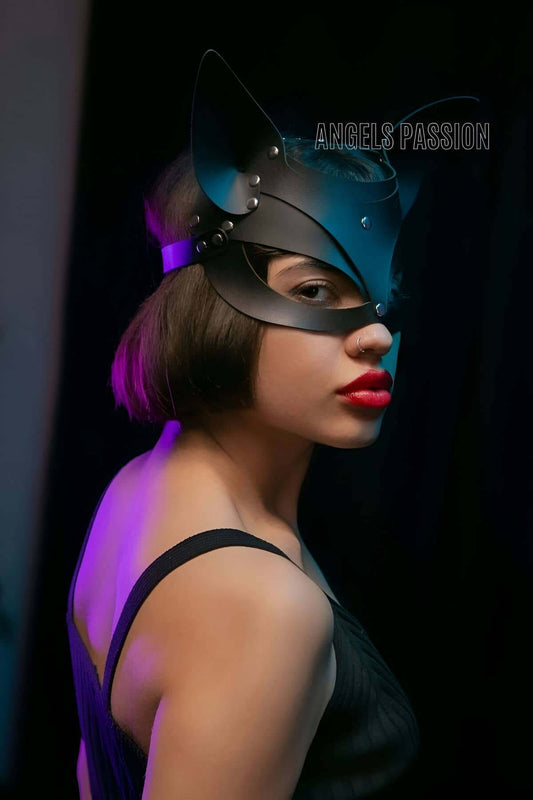 Leather Cat Mask, Leather Mask, Mask Types
