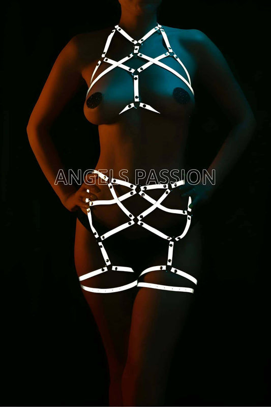 Women's Underwear Glow In The Dark Harness