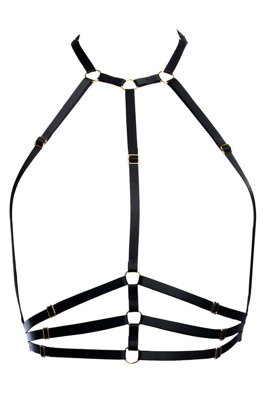 Sexy Harness Over Chest - sexy harness