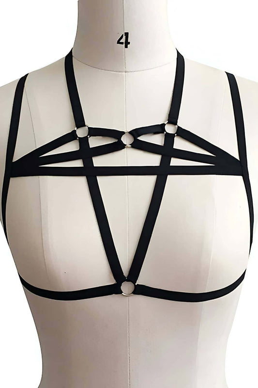 Harness Suitable for Daily Use - leather bra