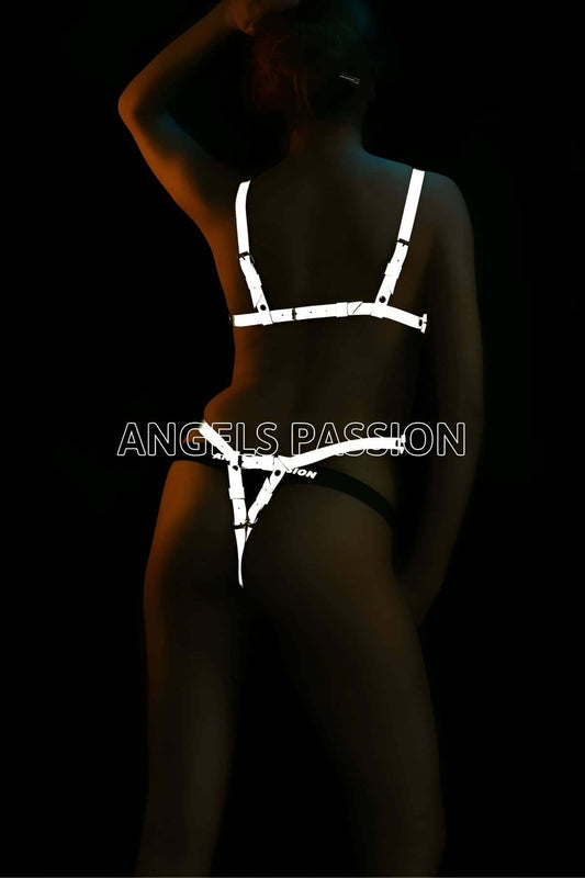 Erotic Underwear Reflective Harness