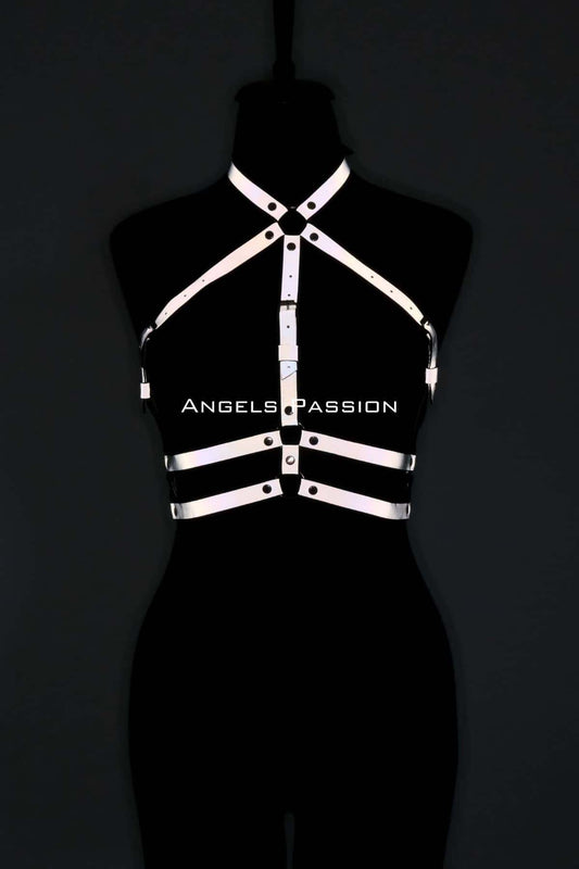 Stylish Glow in the Dark Chest Harness, Harness Patywear