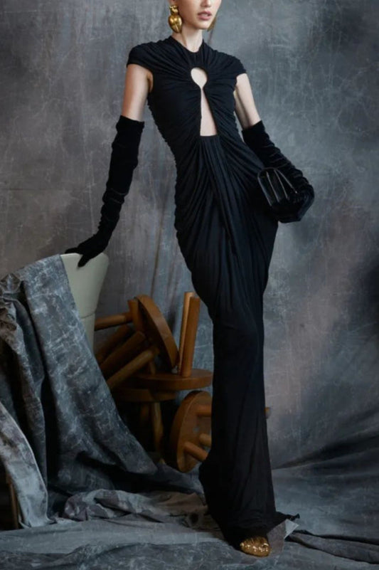 Gorgeous Keyhole Maxi Dress