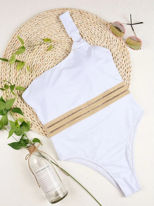 Elegant Triangle Bikini – Floral Dream