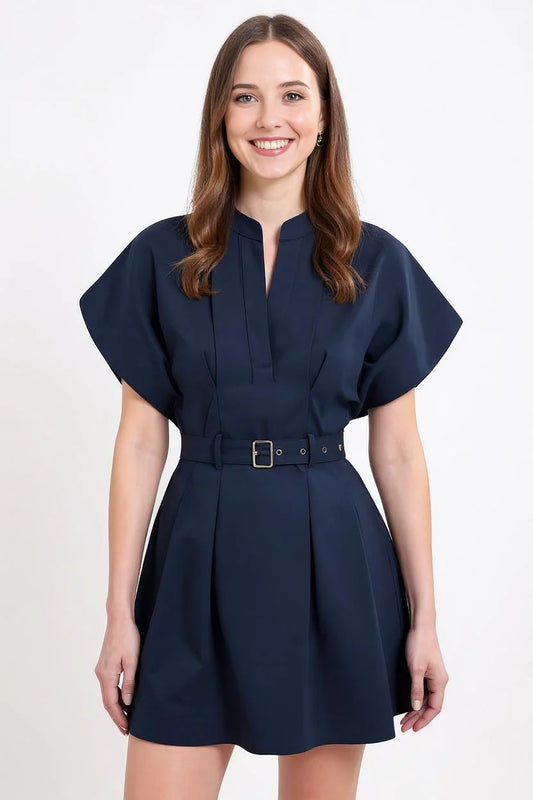Navy Night Dress