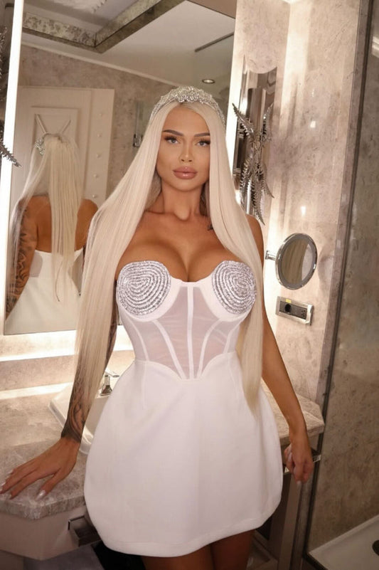 Best Lover Crystal Heart Dress