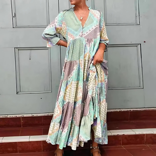 Nadineâ„¢ - Elegant Printed Dress