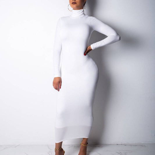 Got Covered Bodycon Long Dress