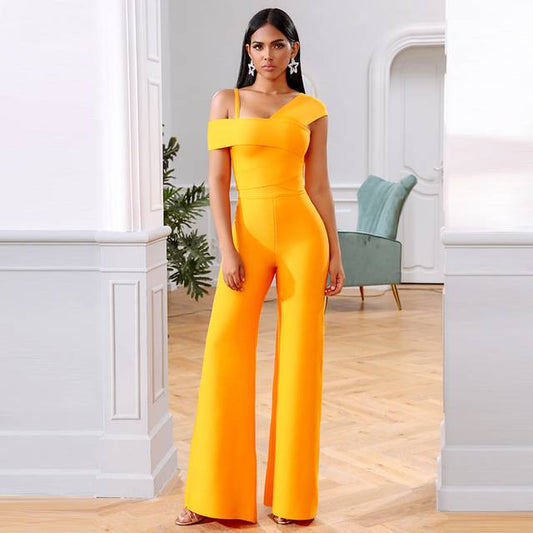 All About Me Short Sleeve Jumpsuit