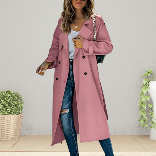 Cascade Women's Trench Coat | Double Breasted
