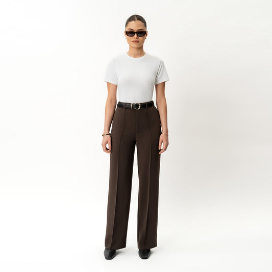 Crepe Relaxed Trouser