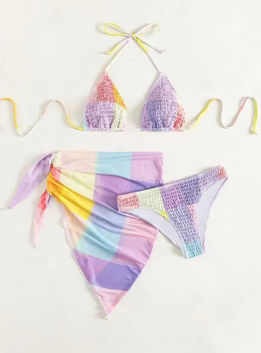 Glam Strappy Swimsuit – Golden Hour