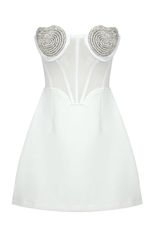 Best Lover Crystal Heart Dress