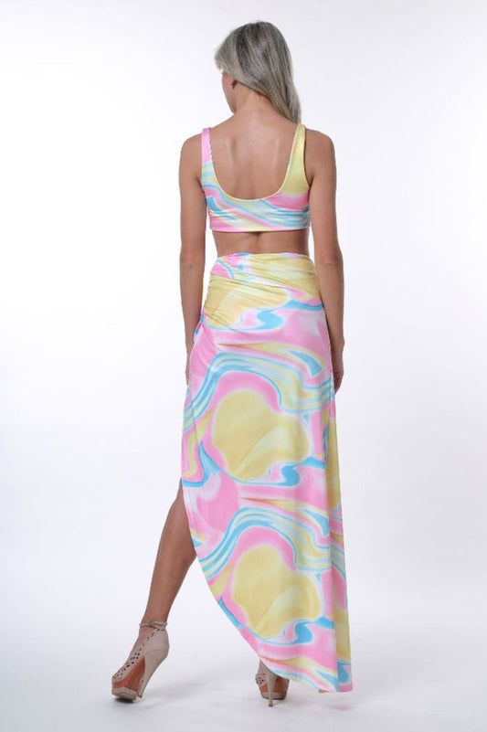 A In Girls Cover Up Set