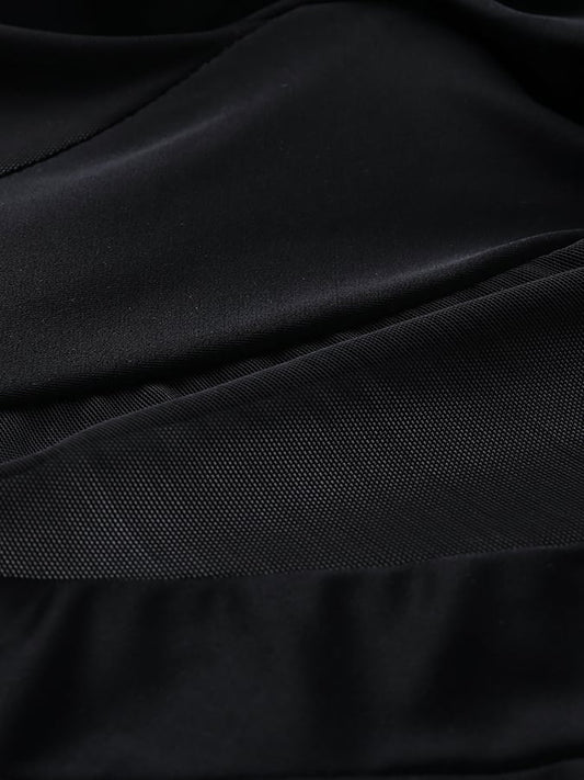 Luxe Strappy Swimsuit – Midnight Swim