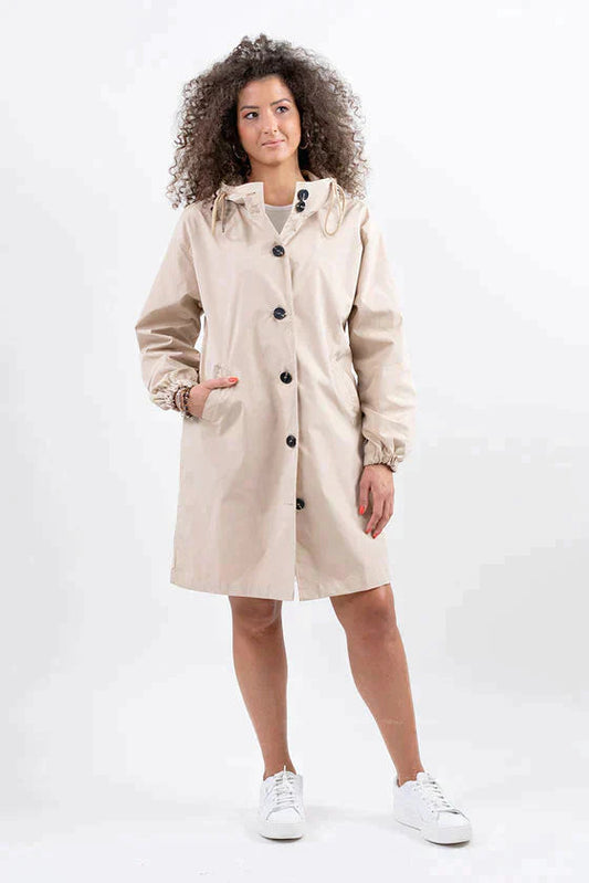 Dior Women's Coat | Hooded, Button Front