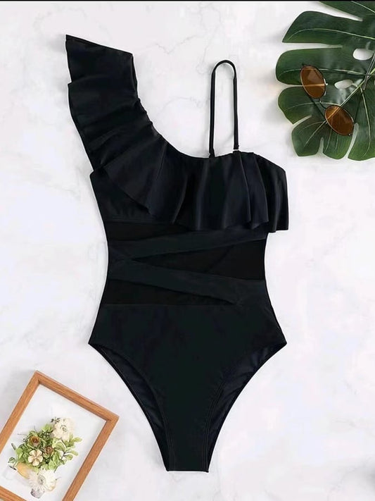 Chic Two-Piece Set – Midnight Swim