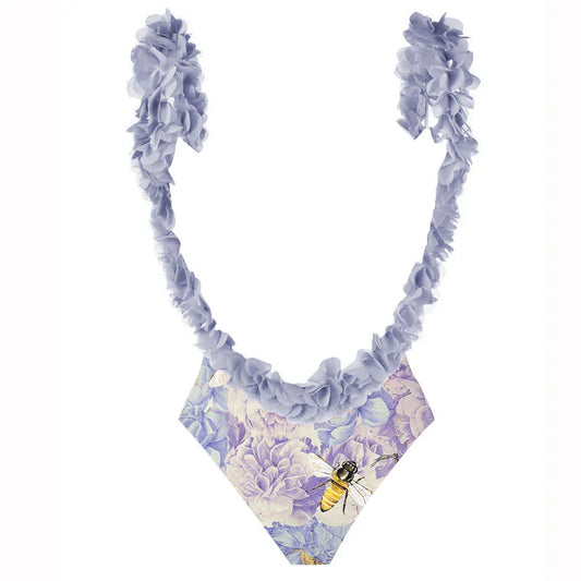 Sculpted High-Waist Bikini – Halter Luxe