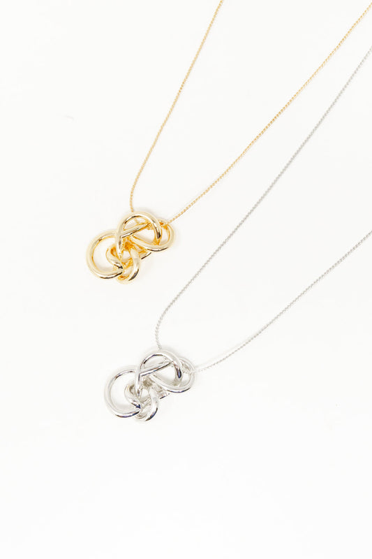 Endless Love Knot Pendant Necklace