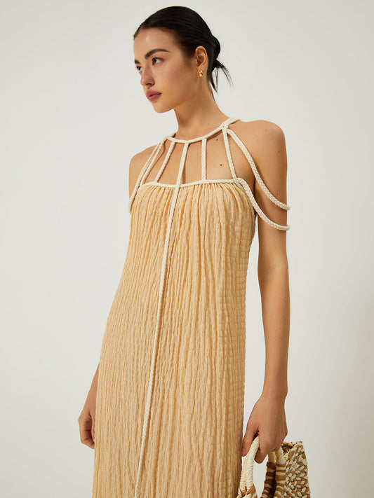 Santorini Rope Maxi Dress