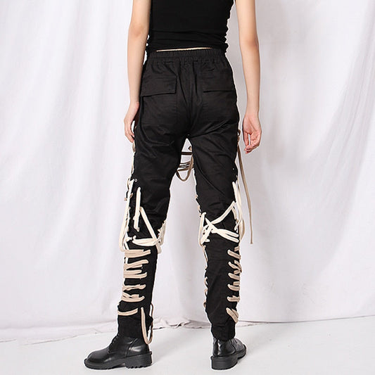 Can't Stop Patchwork Harem Pants
