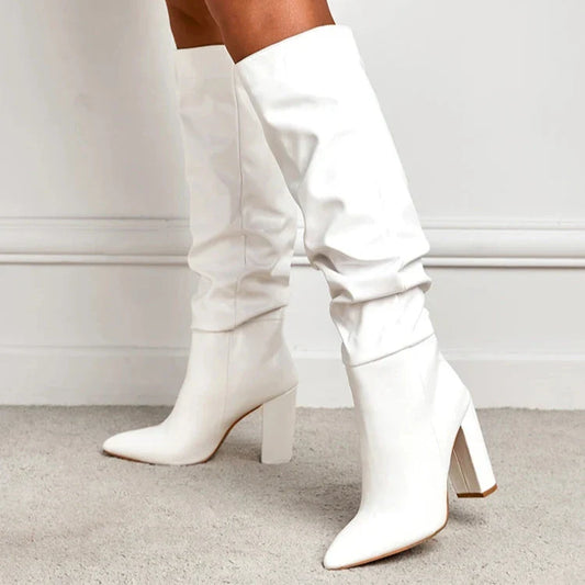 Strong As A Promise Knee High Boots