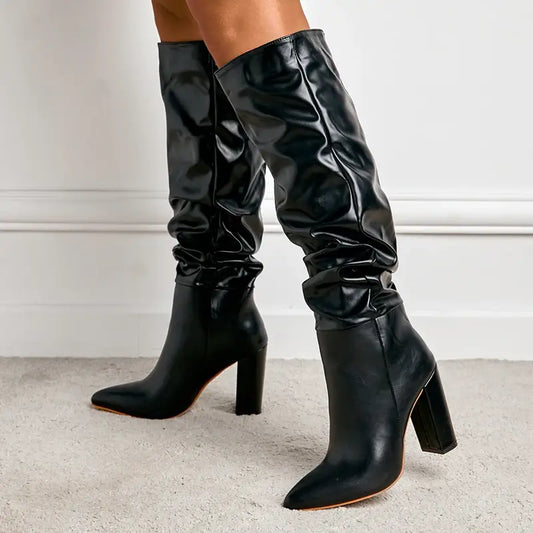 Strong As A Promise Knee High Boots