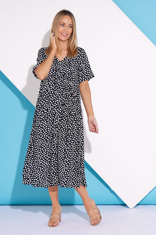 Hollis Dress - Black Spot