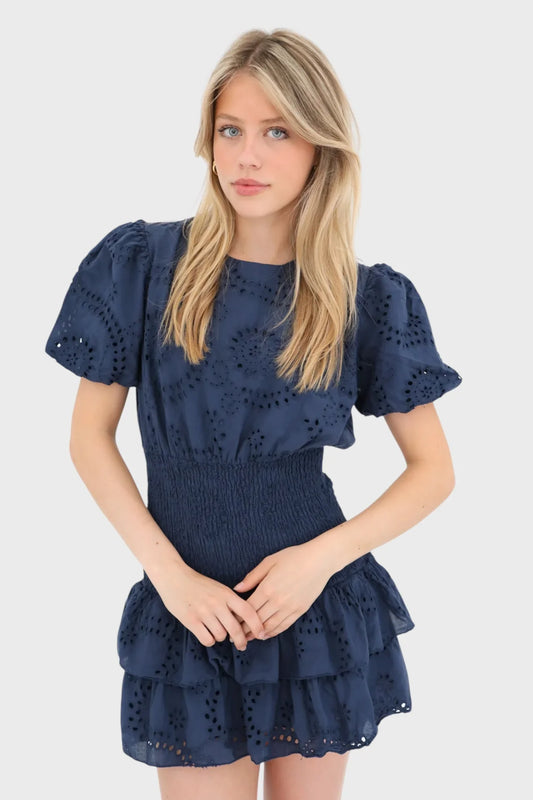 Eyelet Poppy Mini Dress