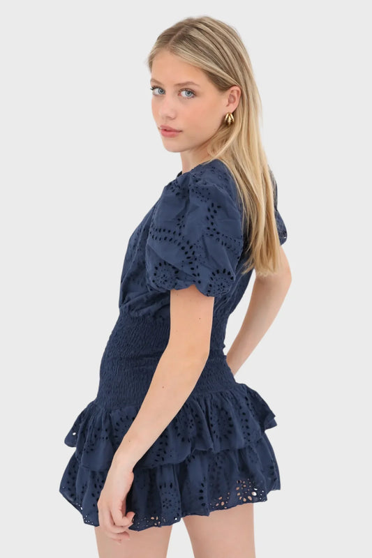 Eyelet Poppy Mini Dress