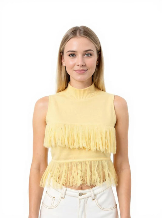 Sweater Weather Sweater- Yellow