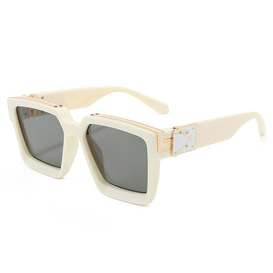 Spill Your Tea Retro Square Sunglasses