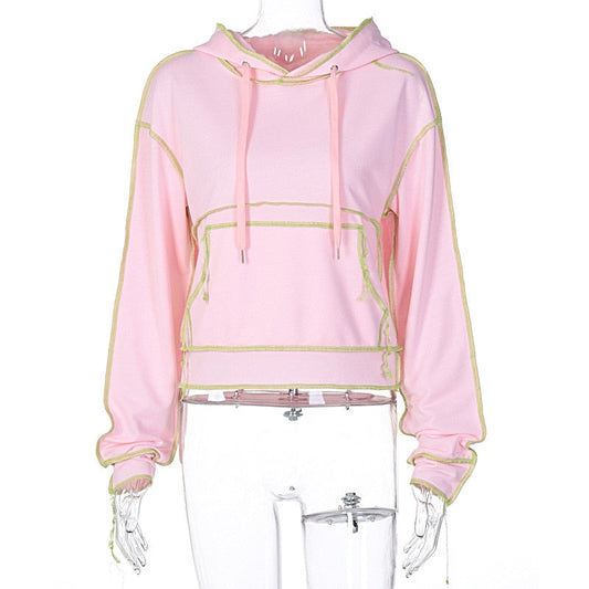 Inside Out Hooded Snug Sweater