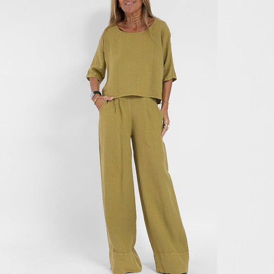Willow Comfortable Loose Fit Matching Outfit for Women