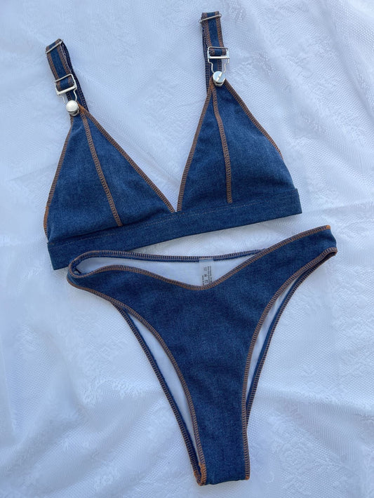 Sculpted Swimsuit – Halter Luxe