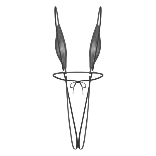 Heart Goes Numb Crotchless Lingerie