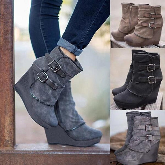 Bravest of Hearts Ankle Boots