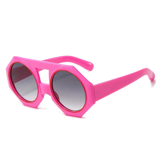 Hazy Hues Oversized Sunglasses