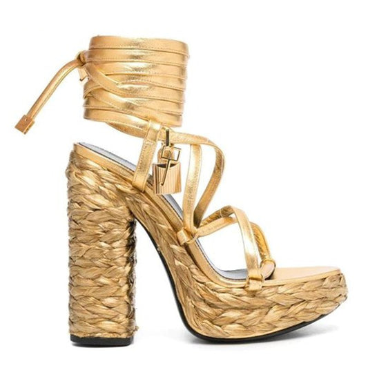 Hungry Heart Pump Sandals