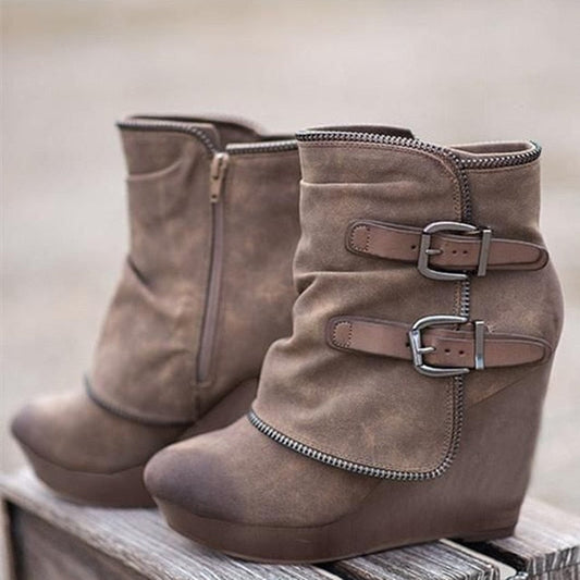 Bravest of Hearts Ankle Boots