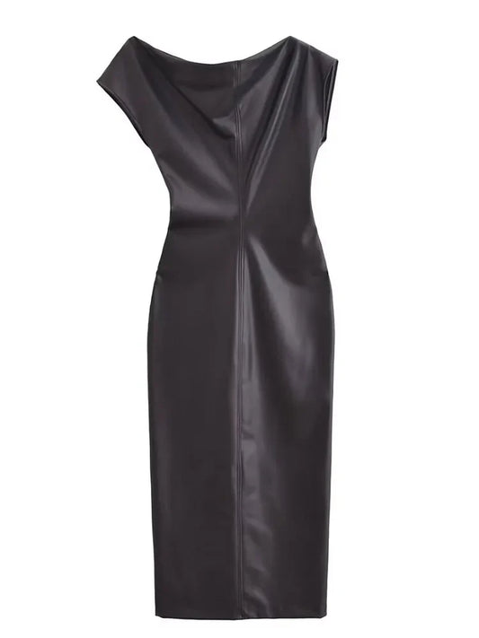 Runnin' With The Devil Midi Dress