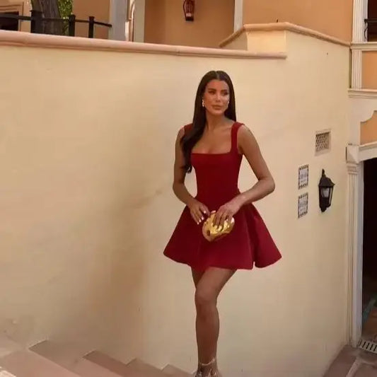 Glass On The Side Mini Dress