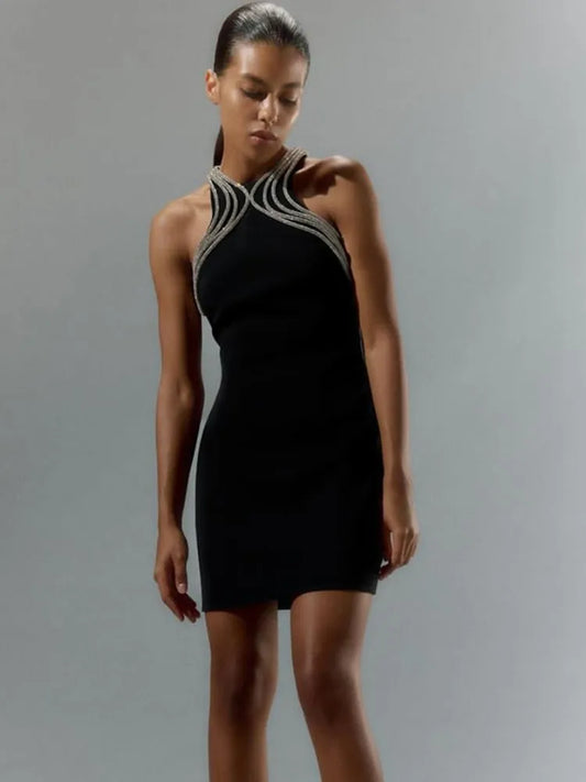 Heavenly Way To Die Mini Dress