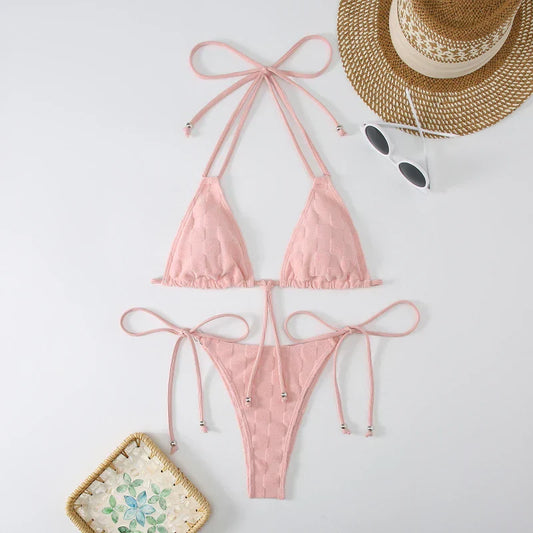 Bold Cut-Out Bikini – Sun-Kissed
