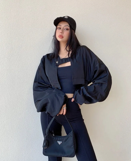 Caught In The Chorus Crop Jacket