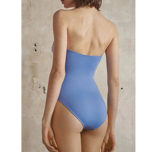 Minimalist Swimsuit – Golden Hour